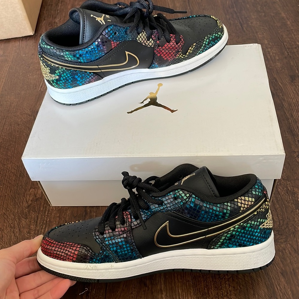 Air Jordan 1 Multi Snakeskin Shoe